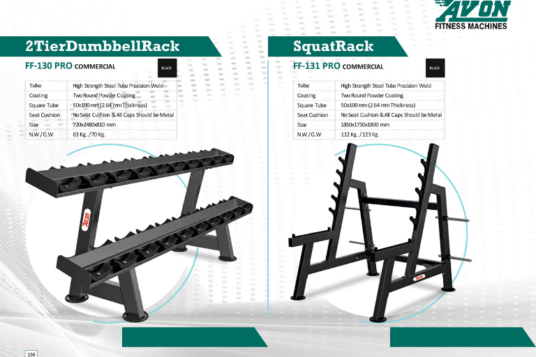 2 tier Dumb bell / Squat Rack
