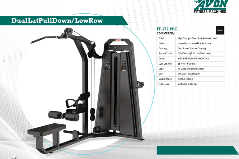 Dual Lat Pull Down