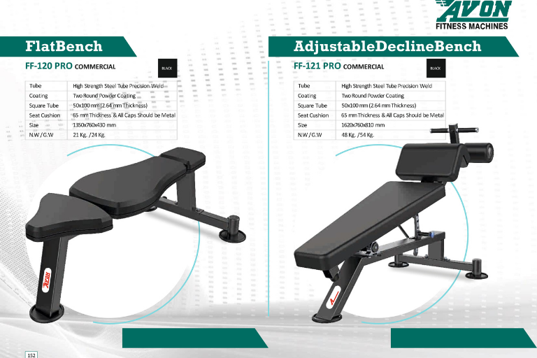 Flat bench / Adjustable Decline Bench