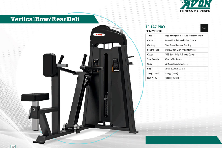 Vertical Row / Rear Delt